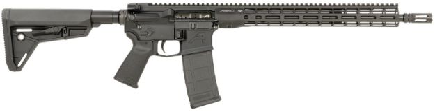 Picture of Aero Precision APCR640439 M4E1  5.56x45mm NATO 30+1 16" Heavy Mid-Length Barrel, Black, 15" R-ONE M-LOK Handguard, Magpul Grip/SL Carbine Stock, Ambi Charging Handle/Safety