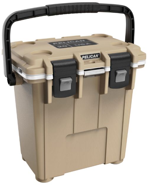 Picture of PELICAN 20Q-1-TANWHT 20QT ELITE COOLER TAN/WHT