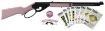 Picture of Daisy 994999403 Carbine Fun Kit Spring Piston, 177 BB 350 fps, Black Rec, Pink Synthetic Furniture, Includes Glasses/350rd Ammo/Target