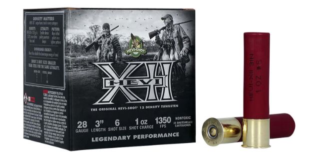 Picture of HEVI-Shot HS18436 HEVI-Bismuth Waterfowl 28Gauge 3" 1oz 6Shot 25 Per Box/10 Case