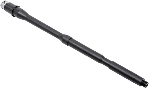 Picture of CMMG 22D7C4A Replacement Barrel Kit with Collar, 22 LR 16.10" Threaded, Black Nitride Chromoly Steel, Fits AR-15/Mk4