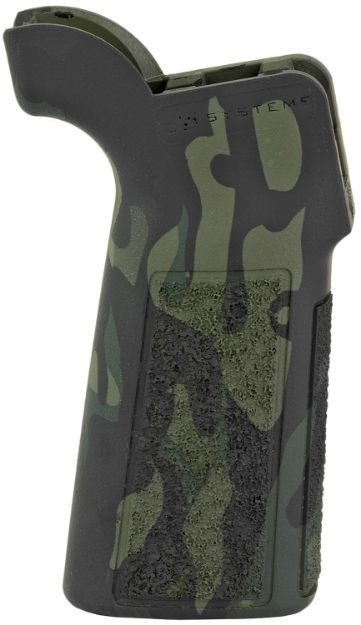 Picture of B5 Systems PGR1426 Type 23 P-Grip  Black Multi-Cam Polymer, Aggressive Textured, Fits AR-Platform