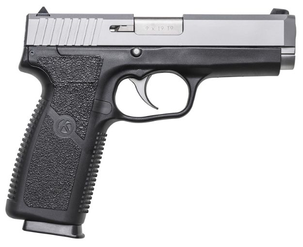 Picture of Kahr Arms CT9093N CT9  9mm Luger 8+1 4" Barrel, Black Polymer Frame, Serrated Matte Stainless Steel Slide, Textured Polymer Grip & Front Night Sight