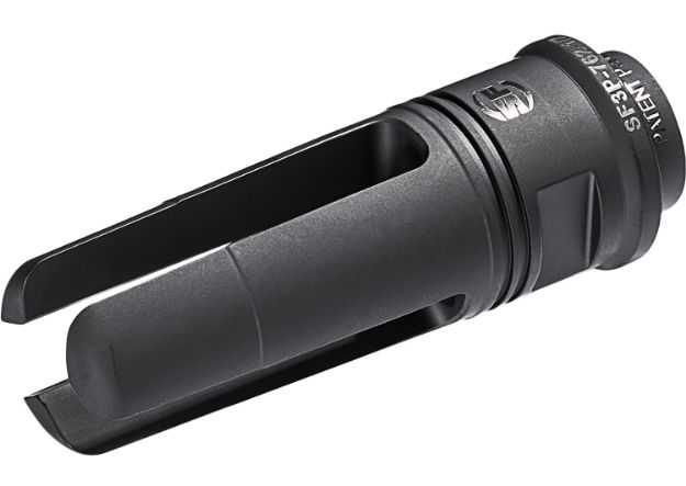 Picture of SureFire SF3P556MK46 SOCOM 3-Prong Flash Hider 5.56x45mm NATO 9/16"-24 tpi Steel Black Nitride