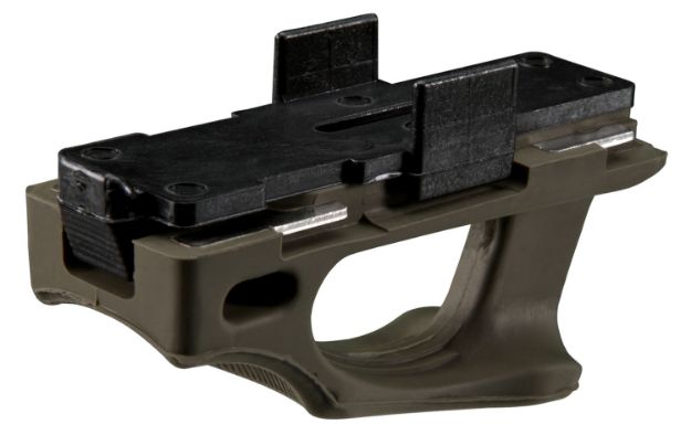 Picture of Magpul MAG020-ODG Ranger Plate  Made of Stainless Steel w/ Overmolded Santoprene Rubber & OD Green Finish for 5.56x45mm NATO USGI 30-Round Aluminum Magazine/3 Per Pack