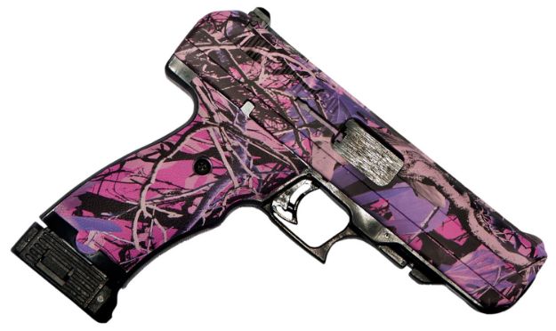 Picture of Hi-Point 34010PI JCP  40 S&W 10+1 4.50" Black Steel Barrel, Hydro-Dipped Pink Camo Serrated Steel Slide, Hydro-Dipped Pink Camo Polymer Frame w/Picatinny Rail & Grip