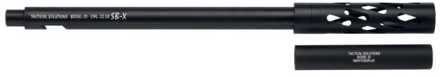 Picture of Tactical Solutions 1022SBXMB X-Ring SB-X Barrel 22 LR 16.50" Black Matte Aluminum Fits Ruger 10/22