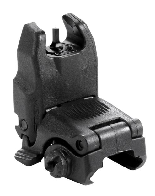 Picture of Magpul MAG247-BLK MBUS Sight Front  Black Folding for AR-15/M16