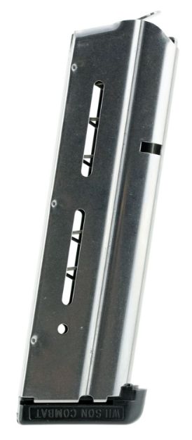 Picture of Wilson Combat 47FX 1911  9rd Detachable w/ Standard Floor Plate 40 S&W Stainless Steel