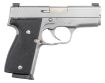 Picture of Kahr Arms K9093NA K  9mm Luger Caliber with 3.50" Barrel, 7+1 Capacity, Overall Matte Stainless Steel Finish, Serrated Slide, Textured Wraparound Black Polymer Grip & TruGlo Night Sights