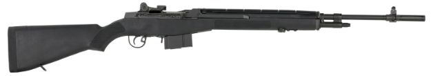 Picture of Springfield Armory MA9226 M1A Loaded 308 Win/7.62x51mm 10+1 22" Black Parkerized Medium National Match Barrel, Black Parkerized Steel Receiver, Black Synthetic Fixed Stock