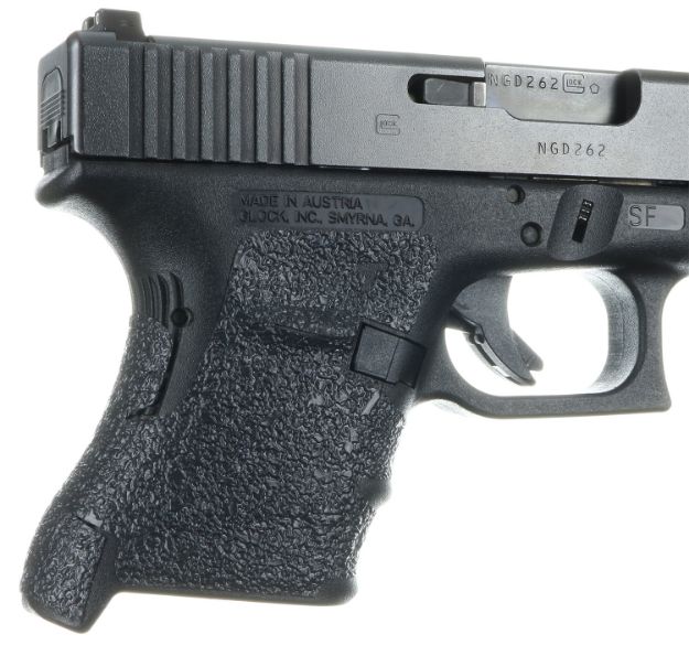 Picture of Talon Grips 107R Adhesive Grip  Compatible w/ Glock 29SF/30SF/30S/36 Gen3, Black Textured Rubber