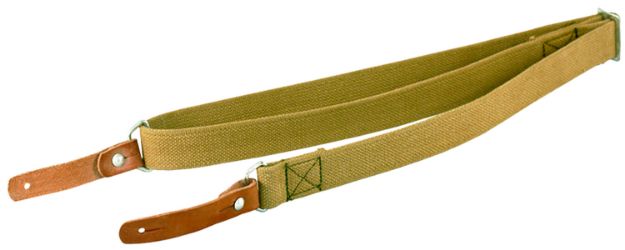 Picture of Aim Sports PJSSL Heavy Duty  made of Olive Canvas with Leather Trim, 20"-42" OAL & Heavy Duty Design for AK-Platforms