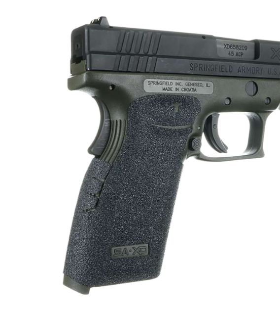 Picture of Talon Grips 202R Adhesive Grip  Textured Black Rubber for Springfield XD 9,357,40