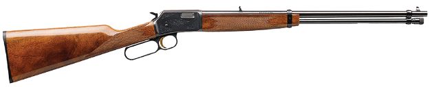 Picture of Browning 024101103 BL-22  22 LR 15+1 20" Polished Blued Barrel, Polished Blued Steel Receiver, Gloss Black Walnut/ Wood Stock, Right Hand