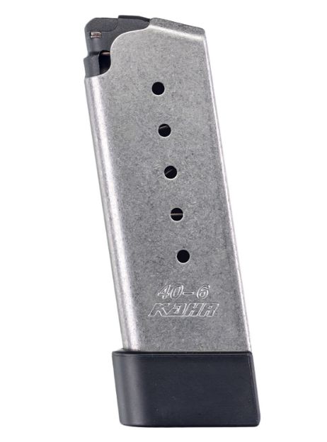 Picture of Kahr Arms KS620 OEM  Stainless Detachable w/ Grip Extension 6rd 40 S&W for Kahr CM/PM/MK/Covert