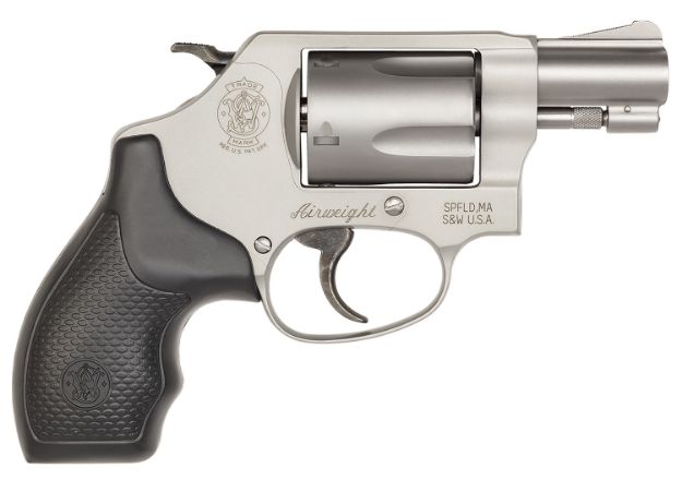 Picture of Smith & Wesson 163050 Model 637 Airweight 38 S&W Spl +P 5 Shot 1.88" Stainless Steel Barrel/Cylinder, Matte Silver Aluminum Alloy J-Frame, Integral Front Sight, Internal Lock