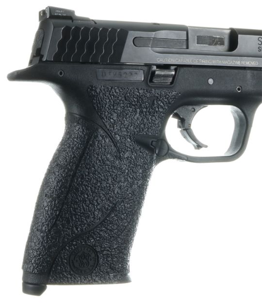 Picture of Talon Grips 703R Adhesive Grip  Textured Black Rubber S&W M&P 22,9,357,40 with Small Backstrap