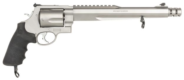 Picture of Smith & Wesson 170231 Model 500 Performance Center  500 S&W Mag Stainless Steel  10.50" Barrel With Muzzle Brake/Picatinny Rail, 5rd  Cylinder & X-Frame, Chromed Hammer & Trigger With Stop