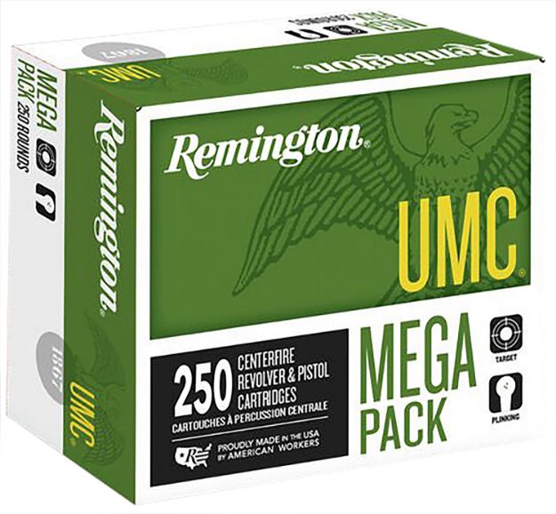 Picture of Remington Ammunition 23781 UMC Mega Pack 45ACP 230gr Full Metal Jacket 250 Per Box/4 Case