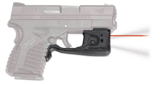 Picture of Crimson Trace 01-5790-1 LL-802 Laserguard Pro  Black Red Laser Springfield Armory XD-S