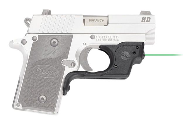 Picture of Crimson Trace 0147501 LG-492G Green Laserguard  Black Sig Sauer P238/P938