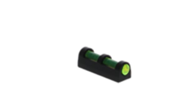 Picture of Truglo TG947UG Long Bead Universal Metal Shotgun w/Vent & 6-48 Base Rib Fiber Optic Green Black