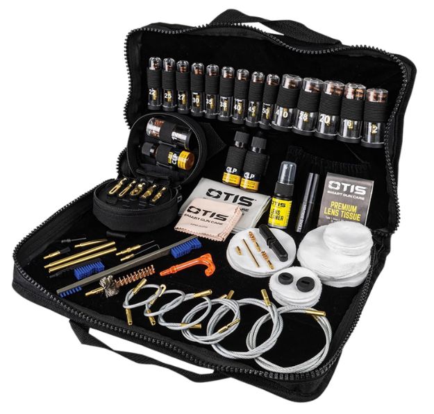 Picture of Otis FG1000 Elite Cleaning Kit Multi-Caliber Firearm Type Universal Bronze Bristle