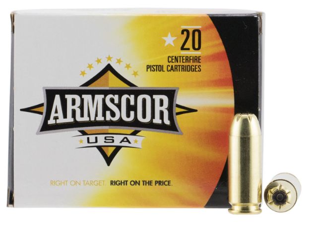 Picture of Armscor FAC103N USA  10mmAuto 180gr Jacketed Hollow Point 20 Per Box/25 Case