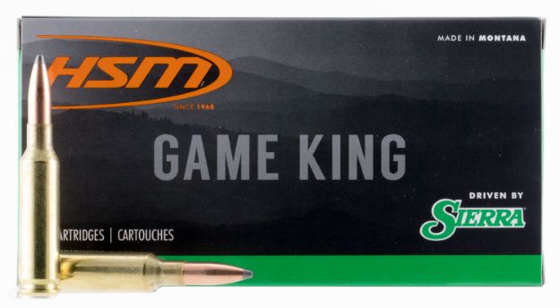 Picture of HSM 65CREEDMOOR1N Game King  6.5 Creedmoor 140 gr Sierra GameKing Spitzer Boat Tail 20 Per Box/ 25 Case