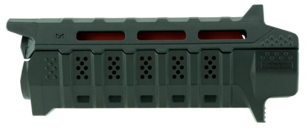 Picture of Strike VIPERHGCBK Viper Carbine Length Handguard AR-Platform Black, Red Inserts Polymer