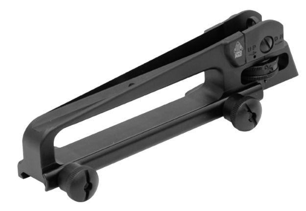 Picture of UTG Pro TLURS001 Mil-Spec Carry Handle/Sight Black Hardcoat Anodized 7075-T6 Aluminum AR-15