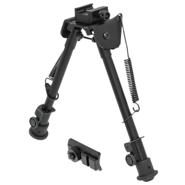 Picture of UTG TL-BP88 Tactical OP Bipod Black 8.3-12.7" Aluminum/Steel