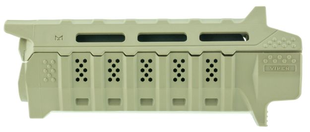 Picture of Strike STRIKEHGCFD Viper Carbine Length Handguard AR-Platform Flat Dark Earth, Black Inserts Polymer