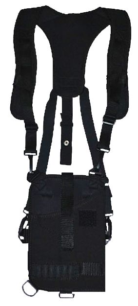 Picture of GrovTec US Inc GTHL14902R Trail Pack  Shoulder Black Nylon Harness Fits Med/Lg DA Revolver Ambidextrous