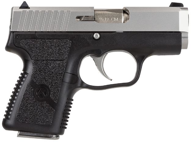 Picture of Kahr Arms CM9093 CM9  9mm Luger 6+1, 3.10" Stainless Steel Barrel, Matte Serrated Stainless Steel Slide, Black Polymer Frame, Black Textured Polymer Grip, No Safety, Right Hand