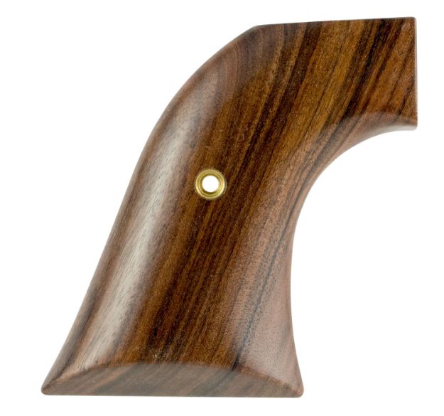 Picture of Hogue 83360 Cowboy Grip Panels  Brown Pau Ferro Hardwood for Ruger Blackhawk, Vaquero