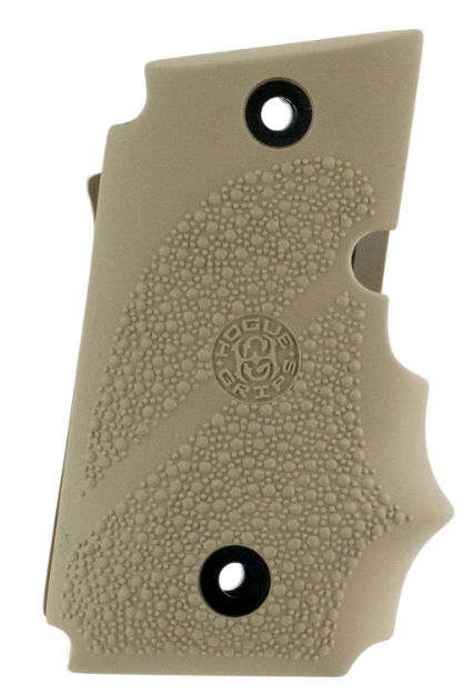 Picture of Hogue 38003 Rubber Grip  Desert Tan with Finger Grooves for Sig P238