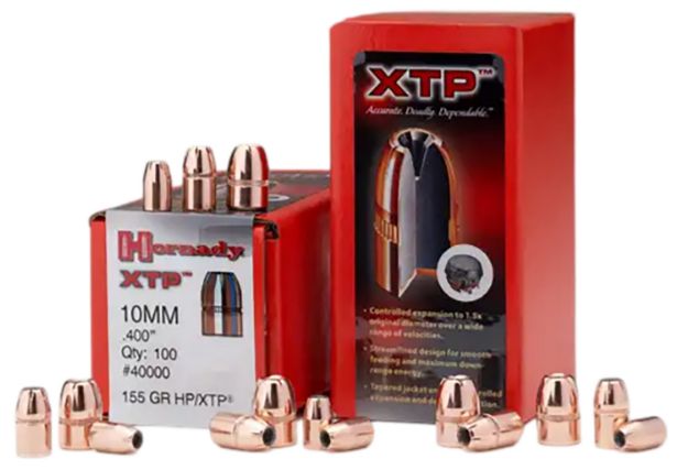 Picture of Hornady 45100 XTP  45 Cal .451 185 gr Hollow Point 100 Per Box/ 15 Case