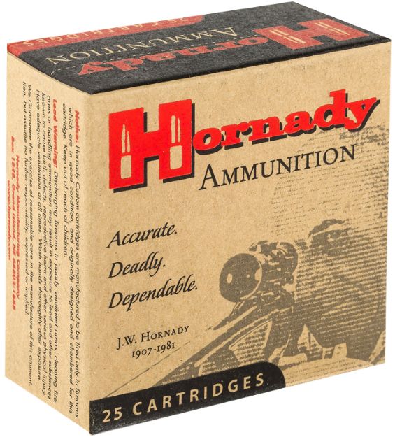 Picture of Hornady 90242 Custom  9mmLuger 124gr Hornady XTP Hollow Point 25 Per Box/10 Case