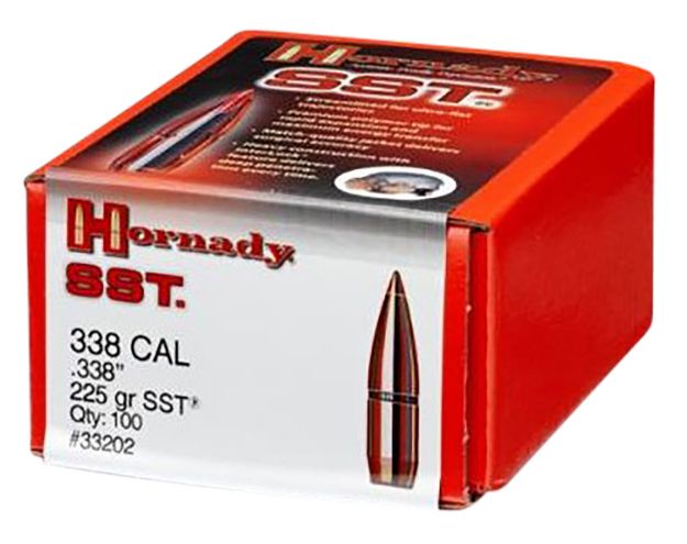 Picture of Hornady 33202 SST  338 Cal .338 225 gr Super Shock Tip 100 Per Box/ 15 Case