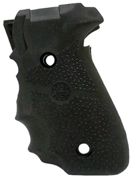 Picture of Hogue 28000 Rubber Grip  Black with Finger Grooves for Sig P228, P229