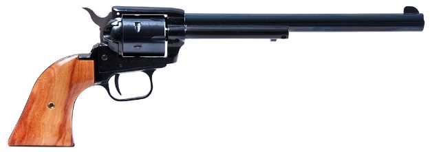 Picture of Heritage Mfg RR22MB9 Rough Rider  22 LR/22 WMR 6 Shot, 9" Black Steel Barrel, Black Zinc Alloy Frame, Black Cylinder, Cocobolo Grip, Exposed Hammer