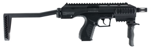 Picture of Umarex USA 2254824 TAC Carbine  CO2 177 BB 19+1 Shot Drop Free Magazine, Tactical Folding Fore Grip & Stock, Optics Ready