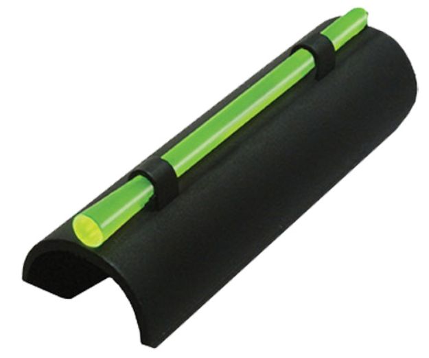 Picture of HiViz MPB MPB Plain Barrel Snap-On Front Sight  Black | Green/Red Fiber Optic