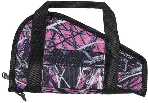 Picture of Bulldog BD600MDG Pistol Rug  Small Muddy Girl Camo/Black Nylon Holds Handgun