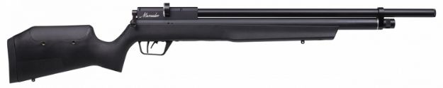 Picture of Benjamin BP2264S Marauder  PCP 22 Pellet 10+1 Shot Black Black Receiver Black Fixed w/Adj Comb Stock