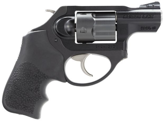 Picture of Ruger 5430 LCRx  Small Frame 38 Special +P 5rd 1.87" Matte Black Barrel, Black PVD Stainless Steel Cylinder, Matte Black Aluminum Frame, Hogue Tamer Monogrip, Transfer Bar, Safety Exposed Hammer