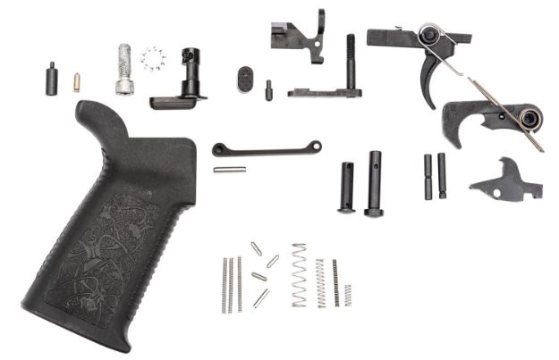 Picture of Spikes Tactical SLPK101 Lower Parts Kit  Multi-Caliber Black Oxide Stainless Steel AR-Platform