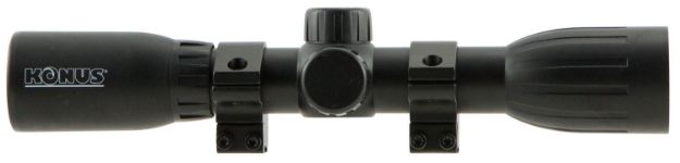 Picture of Konus 7350 KonusFire  Matte Black 4x32mm 1" Tube 30/30 Reticle Includes Mounting Rings